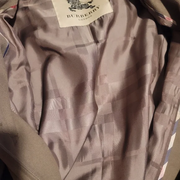 Burberry wool trench coat - Picture 3 of 7